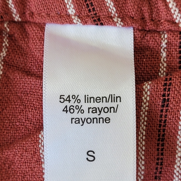 Maurice's High Rise Wide Leg Linen Blend Pant - Picture 6 of 7